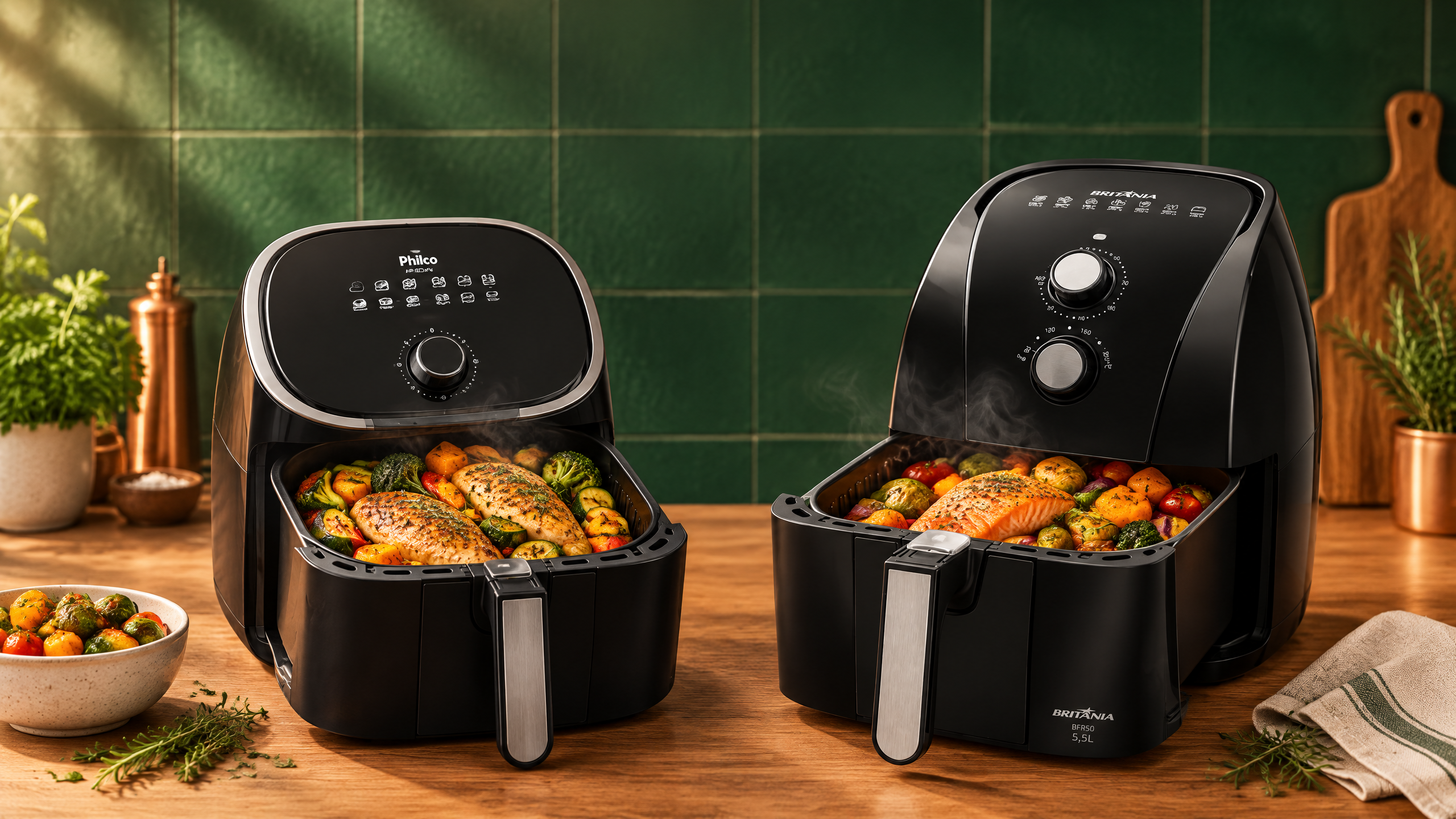 air fryer é saudável alimentos preparados