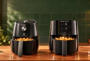 air fryer consumo de energia gráfico