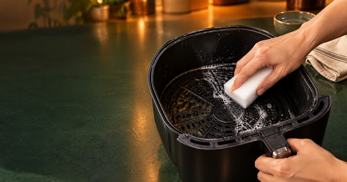 como limpar air fryer corretamente guia