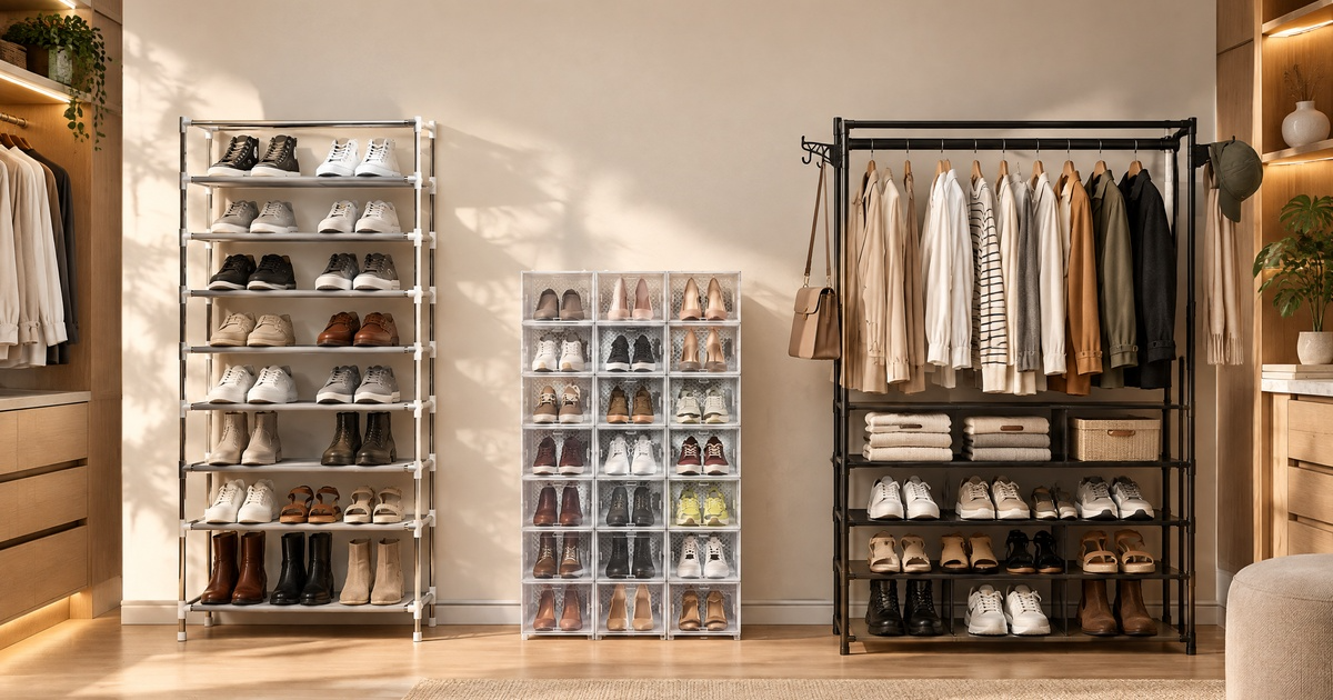 sapateira vertical e organizador de sapatos 2026